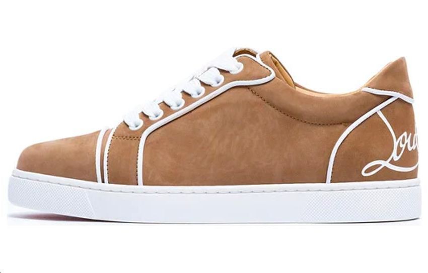 (W) Christian Louboutin CLAE Bradley Leather 'Brown'