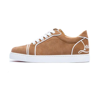 (W) Christian Louboutin CLAE Bradley Leather 'Brown'