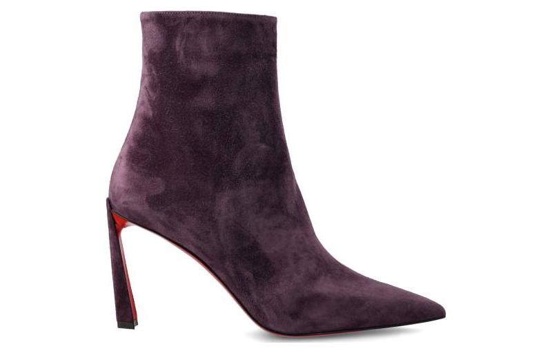 (W) Christian Louboutin Clarks Leather Ankle Boot 'Purple CMFT' 圖 2