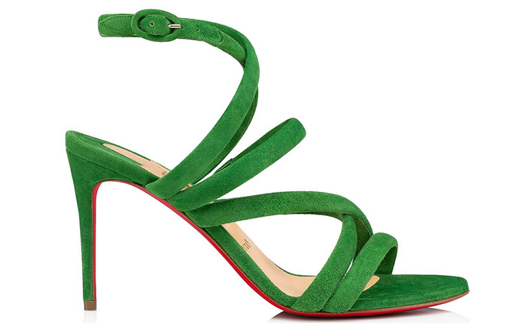 (W) Christian Louboutin Cleissimo 'Green Suede' 圖 2