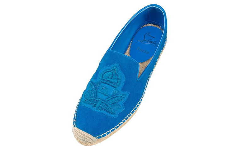 (W) Christian Louboutin CLOT Jordan 1 Low 'Embroidered Blue' 圖 3