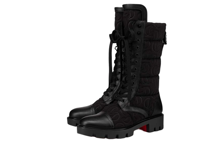 (W) Christian Louboutin CLot Jordan High 'Fashion Calfskin Black' 圖 2