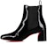 (W) Christian Louboutin CLUB PLATINUM Chelsea Boot 'Comfort Fashion Hitam' 3230460BK01