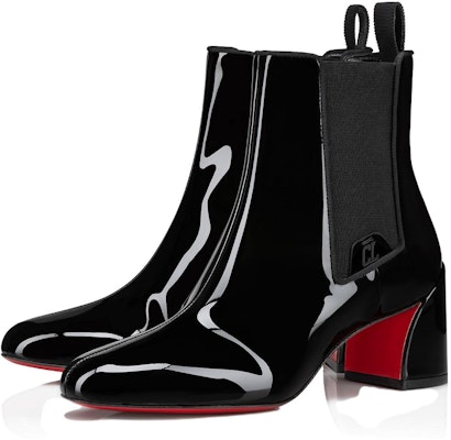 (Women) Christian Louboutin CLUB PLATINUM Chelsea Boot 'Comfort Fashion Black' 3230460BK01 Lookbook (Women) Christian Louboutin CLUB PLATINUM Chelsea Boot 'Comfort Fashion Black' 3230460BK01