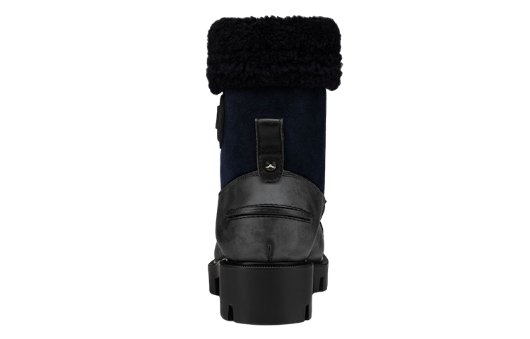 (W) Christian Louboutin CLUB PLATINUM Rubber Logo Ankle Boot 'Black' 圖 4
