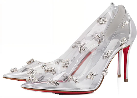 (W) Christian Louboutin Degraqueenie PVC 'Tacones Plateados' 3230577S211 Order (W) Christian Louboutin Degraqueenie PVC 'Tacones Plateados' 3230577S211