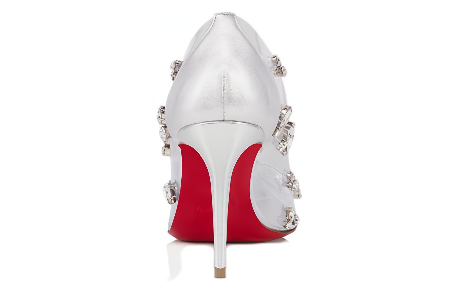 Lookbook (W) Christian Louboutin Degraqueenie PVC 'Tacones Plateados' 3230577S211