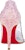 (W) Christian Louboutin Degrastrass 'Pink Elegance' Kasut Elegan Merah Jambu 1210792P539
