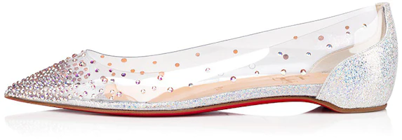 (Women) Christian Louboutin Degrastrass 'Silver' 3200909W220 (Women) Christian Louboutin Degrastrass 'Silver' 3200909W220
