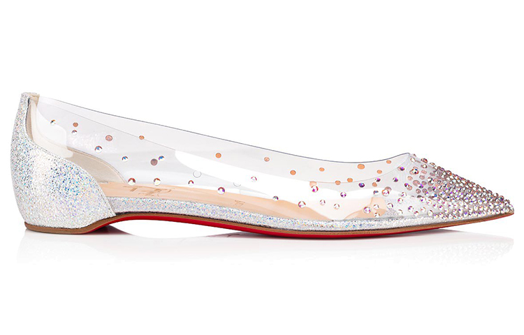 Order (Women) Christian Louboutin Degrastrass 'Silver' 3200909W220