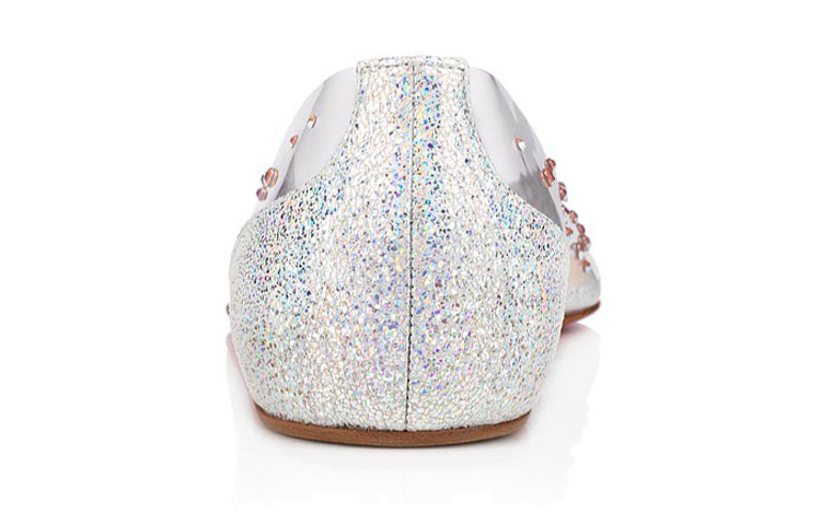 Shop (Women) Christian Louboutin Degrastrass 'Silver' 3200909W220