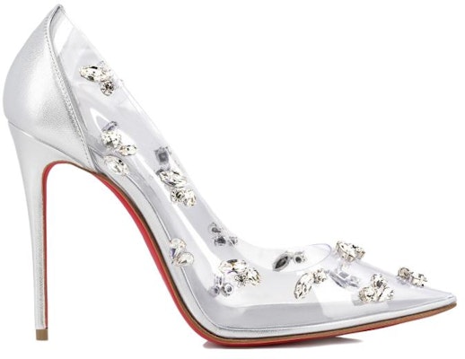 (Women) Christian Louboutin Degrastrass 'Silver Stiletto' 3230291S211 Order (Women) Christian Louboutin Degrastrass 'Silver Stiletto' 3230291S211