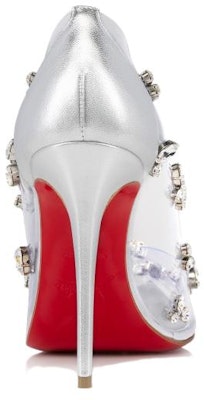 (W) Christian Louboutin Degrastrass 'Silver Stiletto' Tumit Tinggi Perak 3230291S211 Shop (W) Christian Louboutin Degrastrass 'Silver Stiletto' Tumit Tinggi Perak 3230291S211