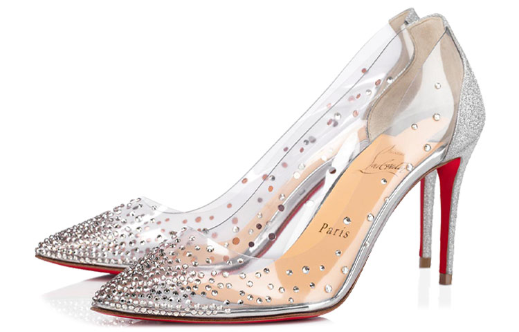 (W) Christian Louboutin Desgastrass 85 'Silver' 圖 2