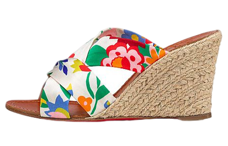 (W) Christian Louboutin Dispo Zeppa 'Multicolor'