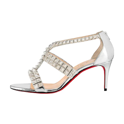 (W) Christian Louboutin Diwali Sandal 'Silver'