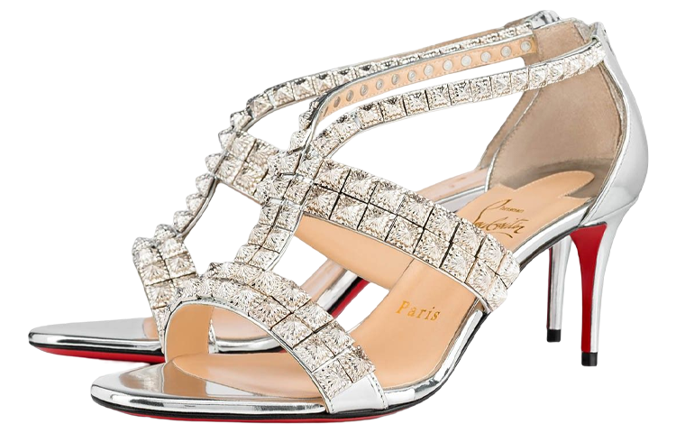 (W) Christian Louboutin Diwali Sandal 'Silver' 圖 2