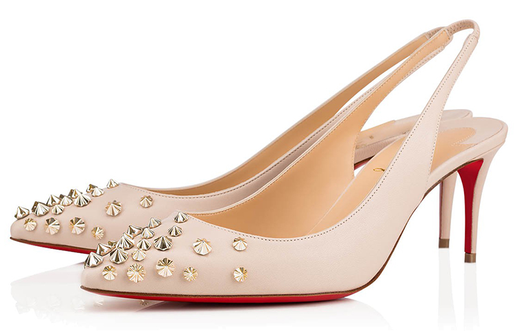 (W) Christian Louboutin Drama Sling 'Nude Pink' 圖 3