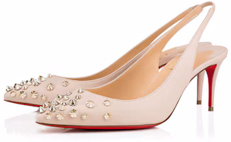 Lookbook Christian Louboutin Drama Sling 高跟鞋 女式 裸粉色