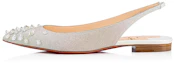 Buy (Women) Christian Louboutin Drama Sling 'Silver' 1191214H679