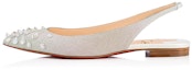 Buy (Women) Christian Louboutin Drama Sling 'Silver' 1191214H679
