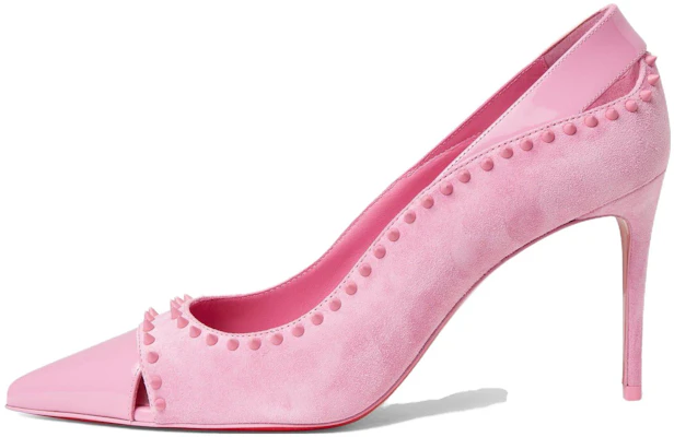 (W) Christian Louboutin Duvette Spikes 'Terciopelo Rosa' 1230255P754 Buy (W) Christian Louboutin Duvette Spikes 'Terciopelo Rosa' 1230255P754
