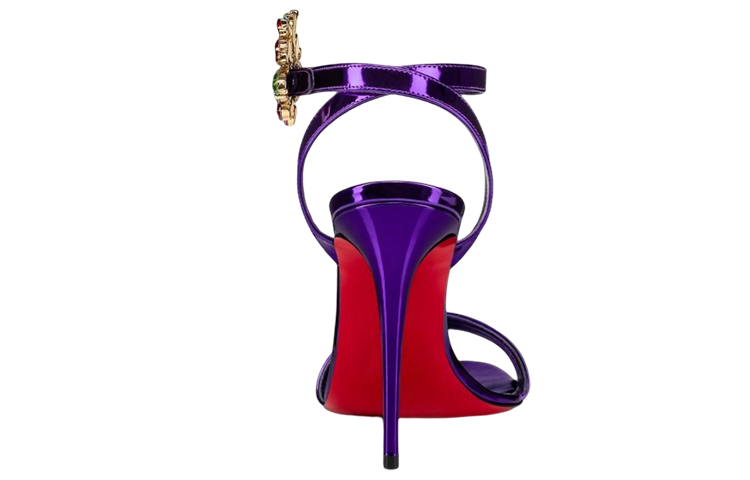 (W) Christian Louboutin Elektra 'Purple Leather' 圖 4
