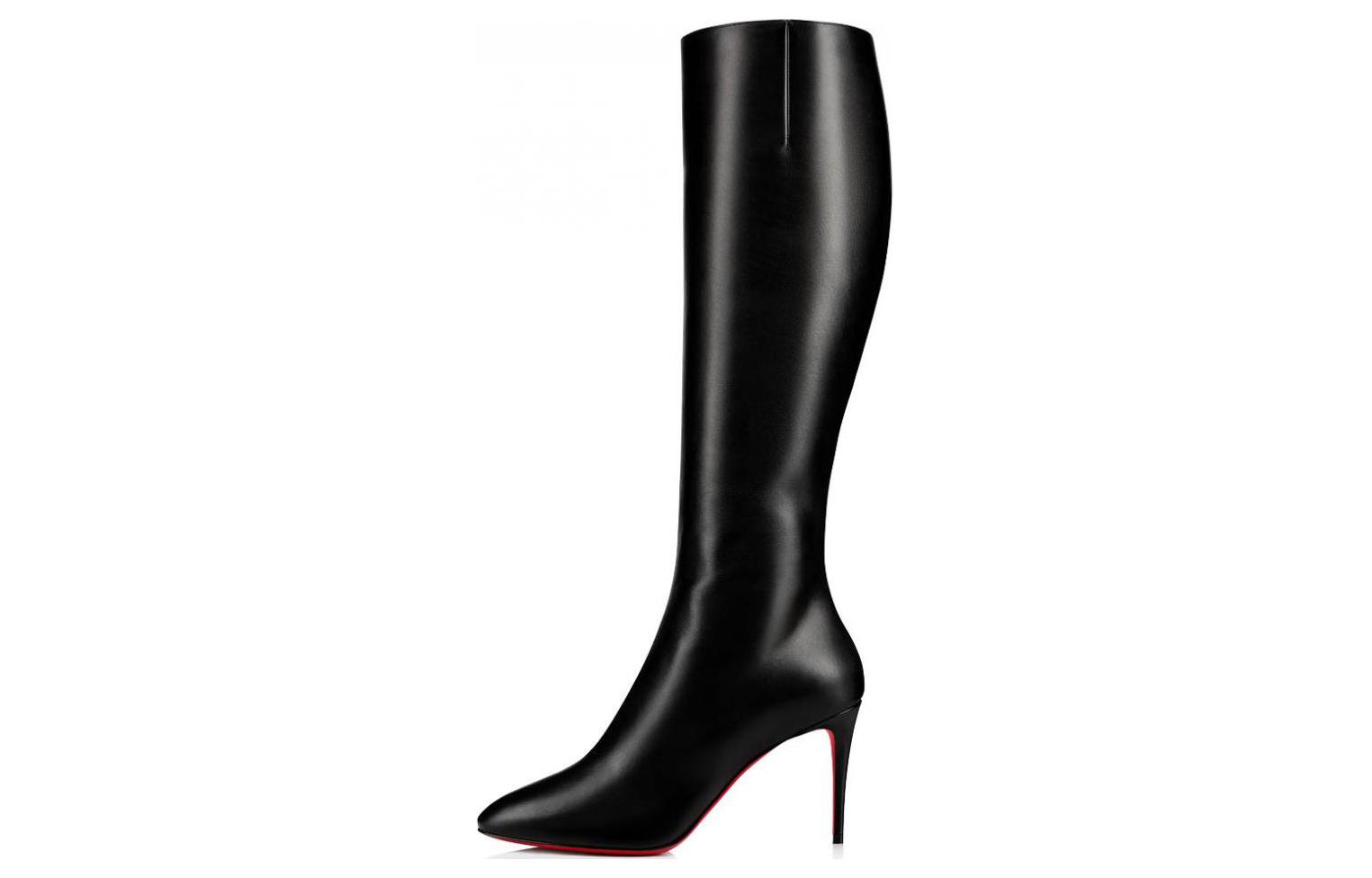 (W) Christian Louboutin Eloise Botta 'Black Calfskin'