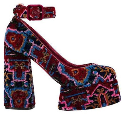(Women) Christian Louboutin Embellished Buckle Espadrille Wedge 'Multicolor' 3221171T701 Order (Women) Christian Louboutin Embellished Buckle Espadrille Wedge 'Multicolor' 3221171T701