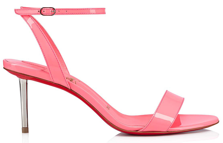 Order Christian Louboutin Epic涼鞋 時尚露趾細跟高筒時尚涼鞋 女款 粉色