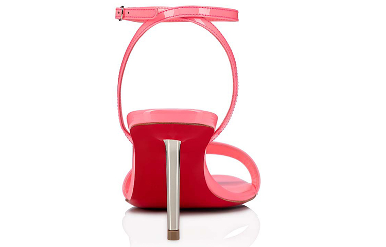 Shop Christian Louboutin Epic涼鞋 時尚露趾細跟高筒時尚涼鞋 女款 粉色