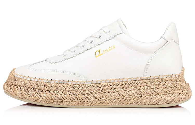 (W) Christian Louboutin Espasneak 'White Casual'