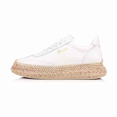 (W) Christian Louboutin Espasneak 'White Casual'