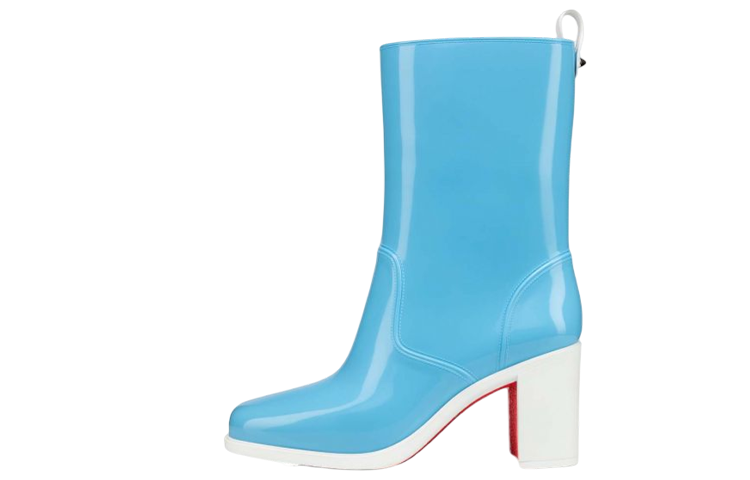 (Women) Christian Louboutin Fashion Boot 'Blue Patent Leather' 3211174U799