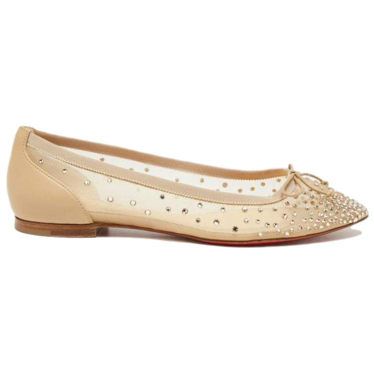 (W) Christian Louboutin Fashion Flat 'Brown' 圖 2