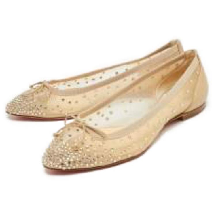 (W) Christian Louboutin Fashion Flat 'Brown' 圖 3