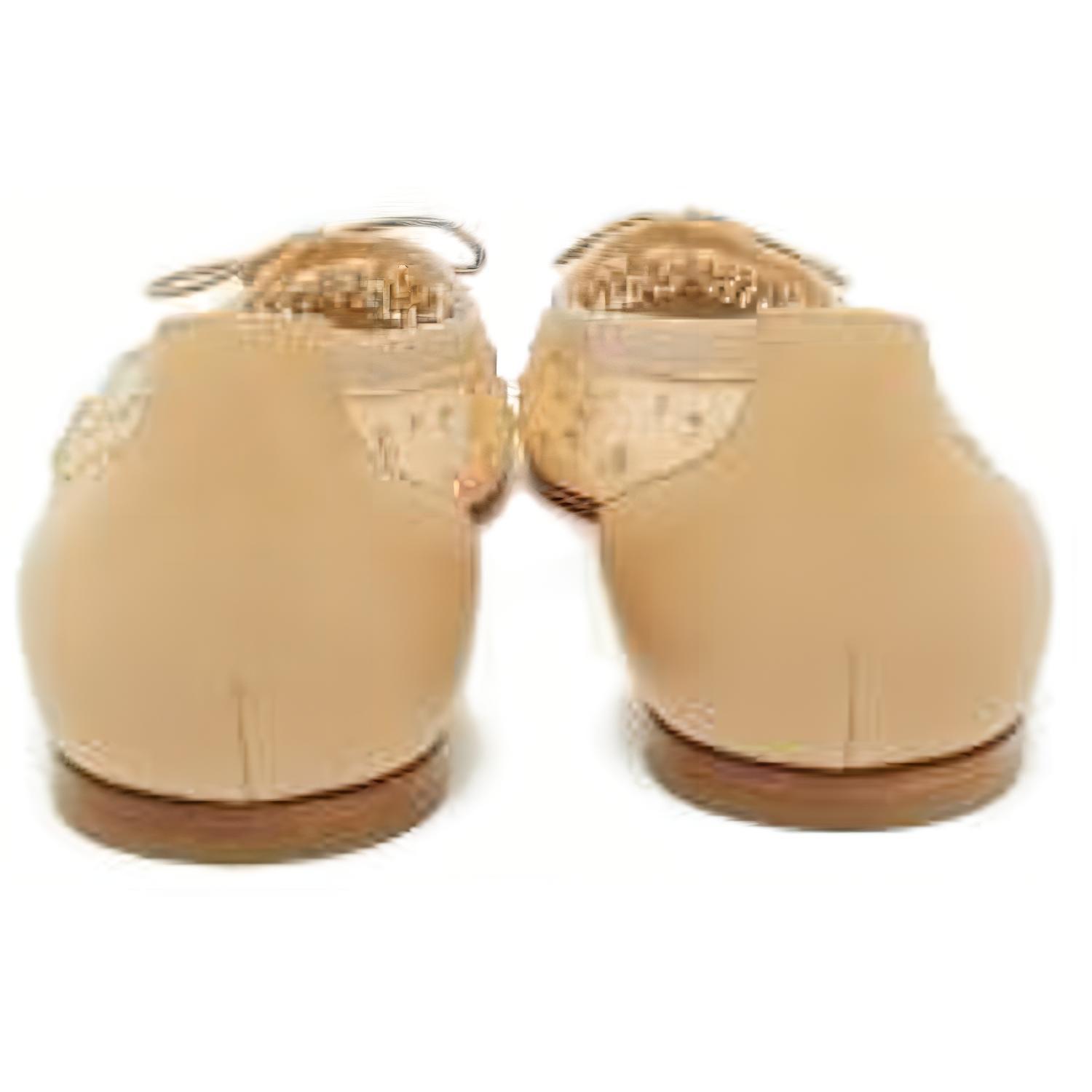 (W) Christian Louboutin Fashion Flat 'Brown' 圖 4