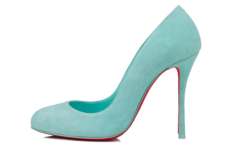 (W) Christian Louboutin Fashion High Heels 'Pale Blue'