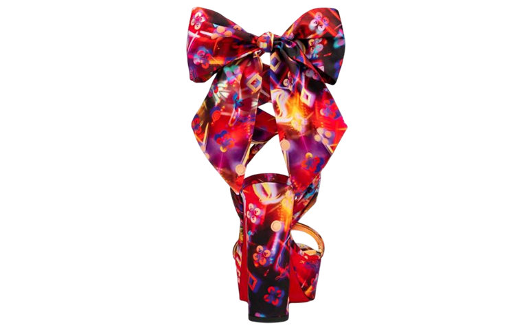 (W) Christian Louboutin Fashion Nylon Sandals 'Red' 圖 3