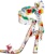 (W) Sandal Fesyen Christian Louboutin 'Multicolor' 1221106M024