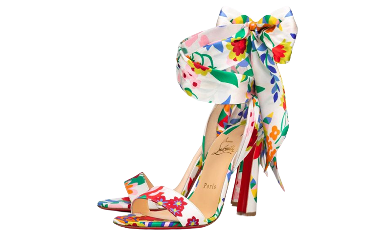 Order (W) Sandal Fesyen Christian Louboutin 'Multicolor' 1221106M024
