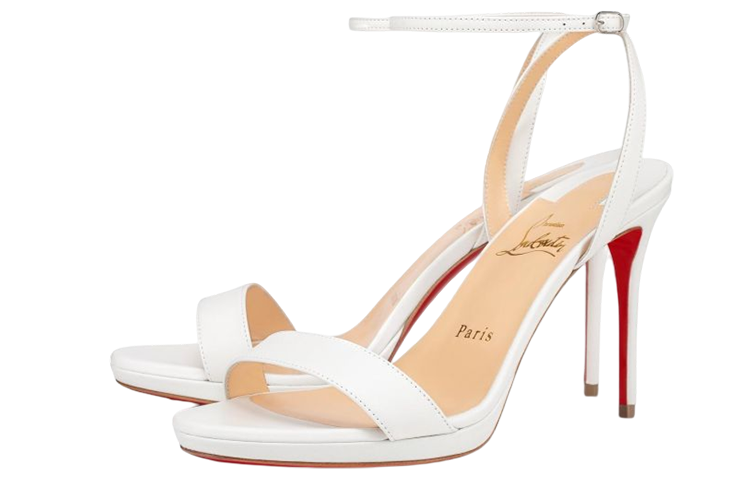 (W) Christian Louboutin Fashion Sandal 'White Leather' 圖 3