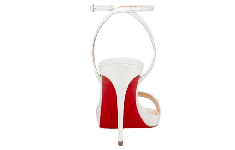 (W) Christian Louboutin Fashion Sandal 'White Leather' 圖 4