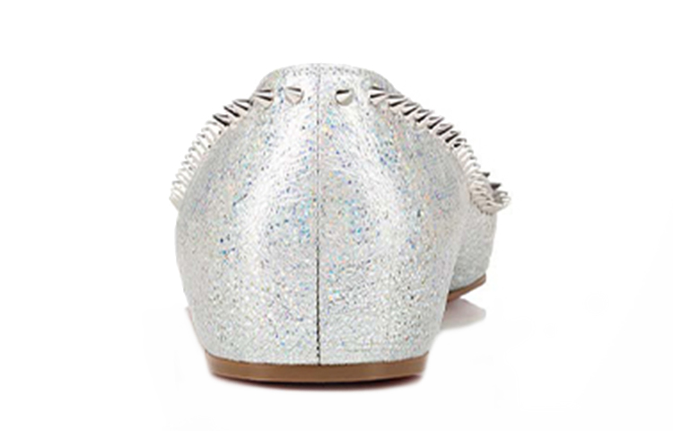 (W) Christian Louboutin Flat 'Silver Studs' 圖 3