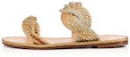 Buy (W) Sandal Flat Christian Louboutin 'Yellow Woven' Kuning Tenunan 3190548G001