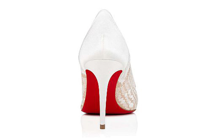 (W) Christian Louboutin Follies Lace 'White' 圖 4