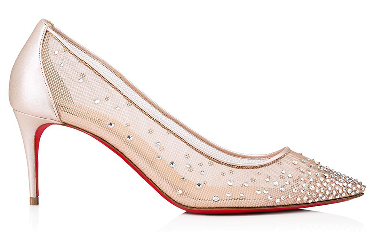 (W) Christian Louboutin Follies Strass 'Nude' 圖 2