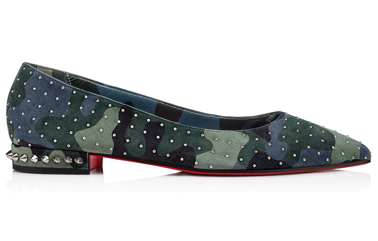 (W) Christian Louboutin Free Hall Plume 'Camo Green' 圖 2