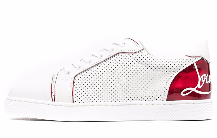 Buy (W) Christian Louboutin Fun Vieira 'Blanco Rojo' 3210526Q647