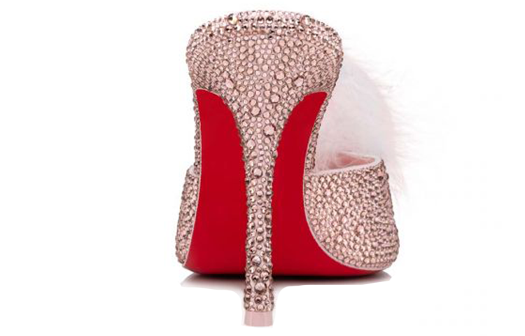 (W) Christian Louboutin Fur Slide 'Pink' 圖 3